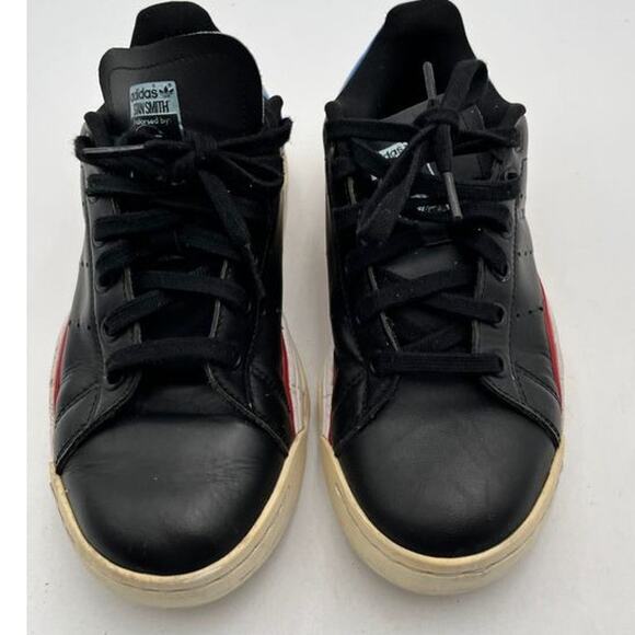 Adidas Stan Smith Millencon Women Size 6 Platform Sneakers Black Blue Red GZ9501 - Picture 7 of 12